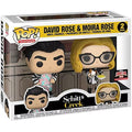 Funko Pop! Schitt's Creek Moira & David Rose Vinyl Figures - 2-Pack