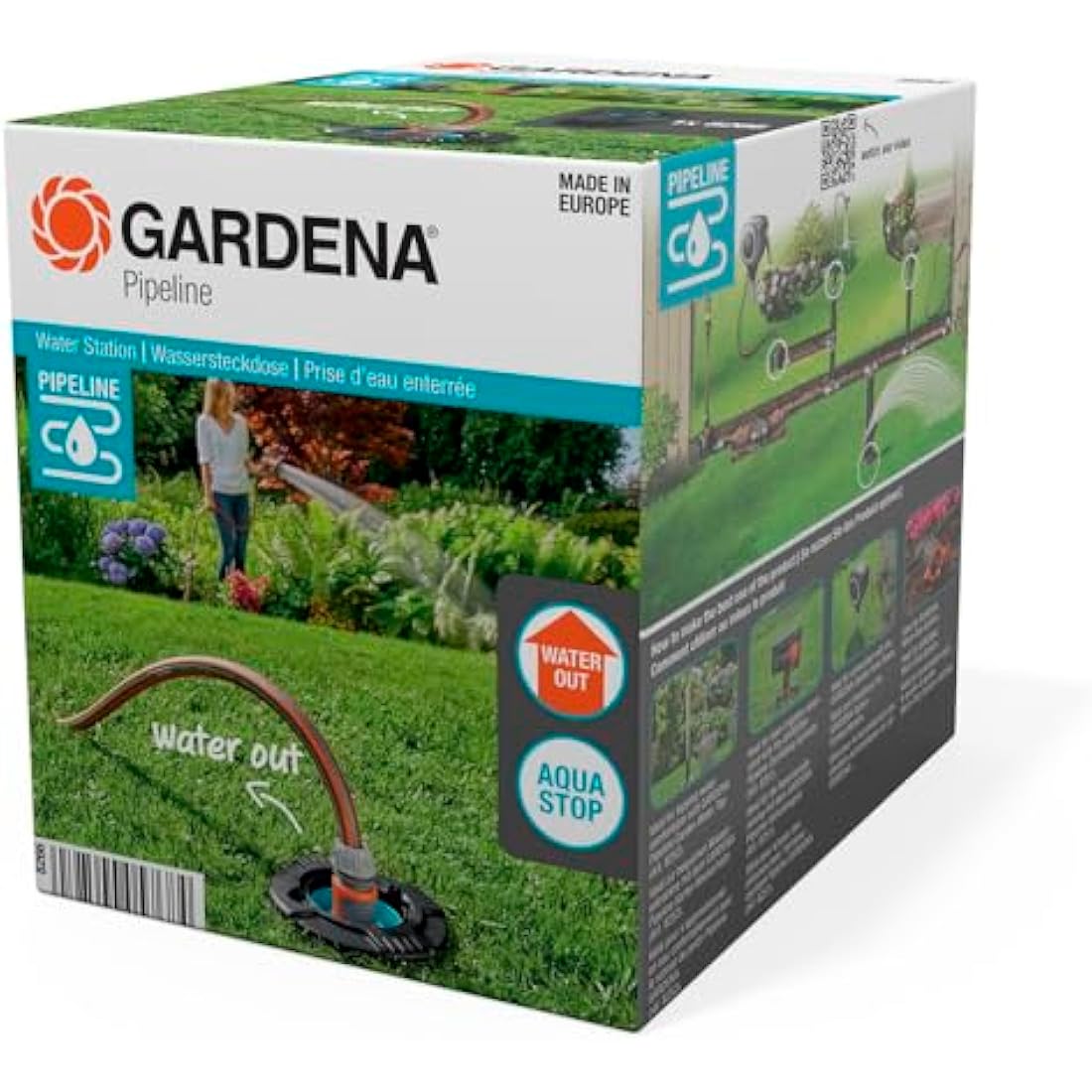 Gardena Sprinkler System Water Plug – Underground Pipeline Connector