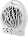 AMAJ Portable Fan Heater – 2000W Electric Space Heater with 2 Settings
