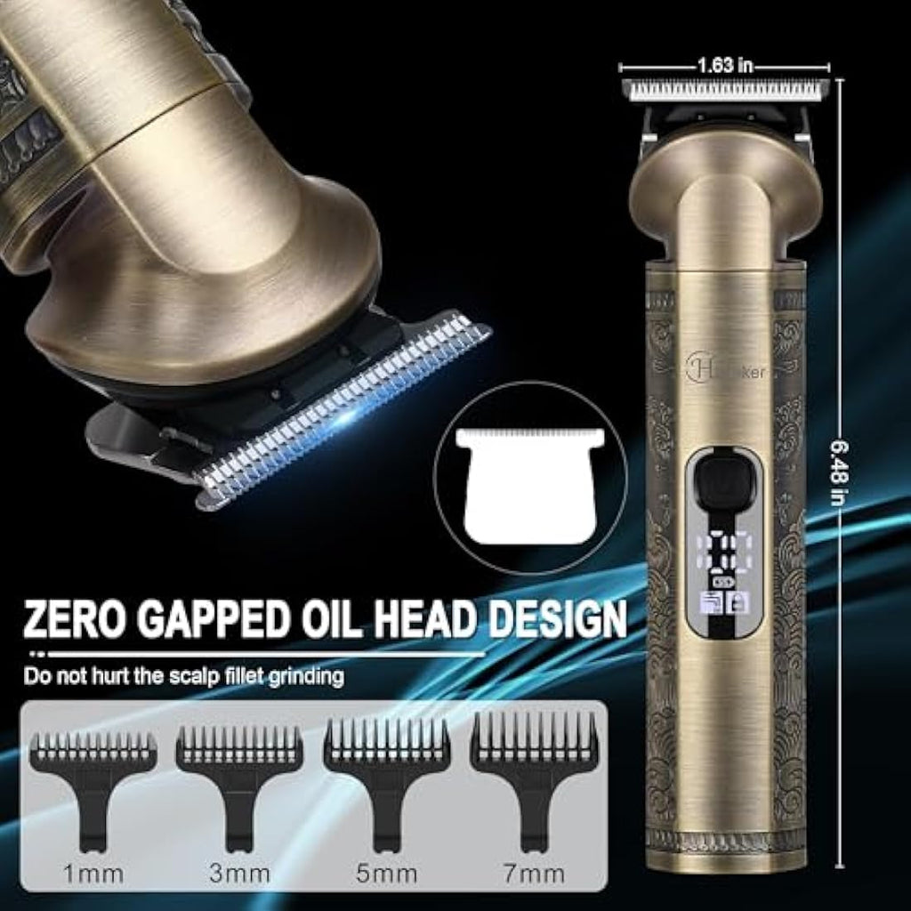 Hatteker 8-in-1 Beard Trimmer Kit | Waterproof Cordless Hair Clipper