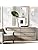 Yosoan Lighting Modern Linen Wall Sconce – Set of 2 Chrome Bed Lamps