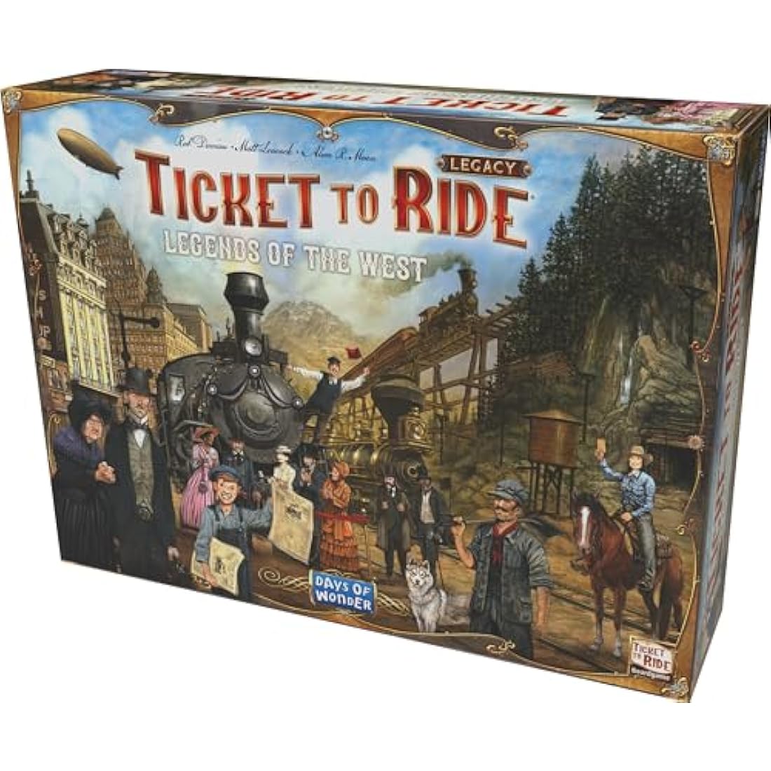Days of Wonder Ticket to Ride Legacy: Legends of the West Board Game