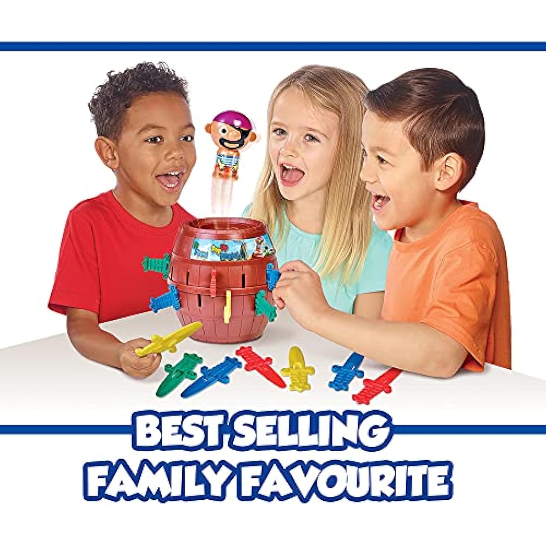 TOMY Pop Up Pirate Classic Action Board Game for Kids and Families