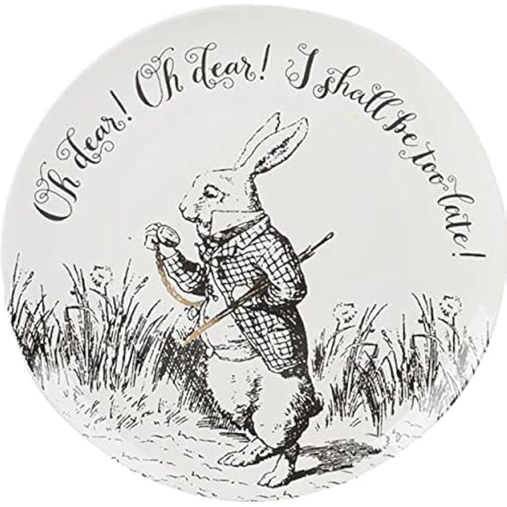 V&A Alice in Wonderland Fine China Side Plates, 20.5cm, Set of 4