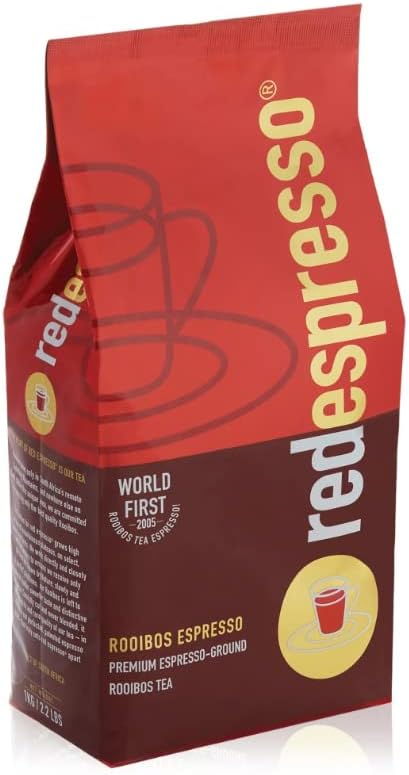Red Espresso Ground Rooibos Tea – 1kg Caffeine Free Antioxidant Boost