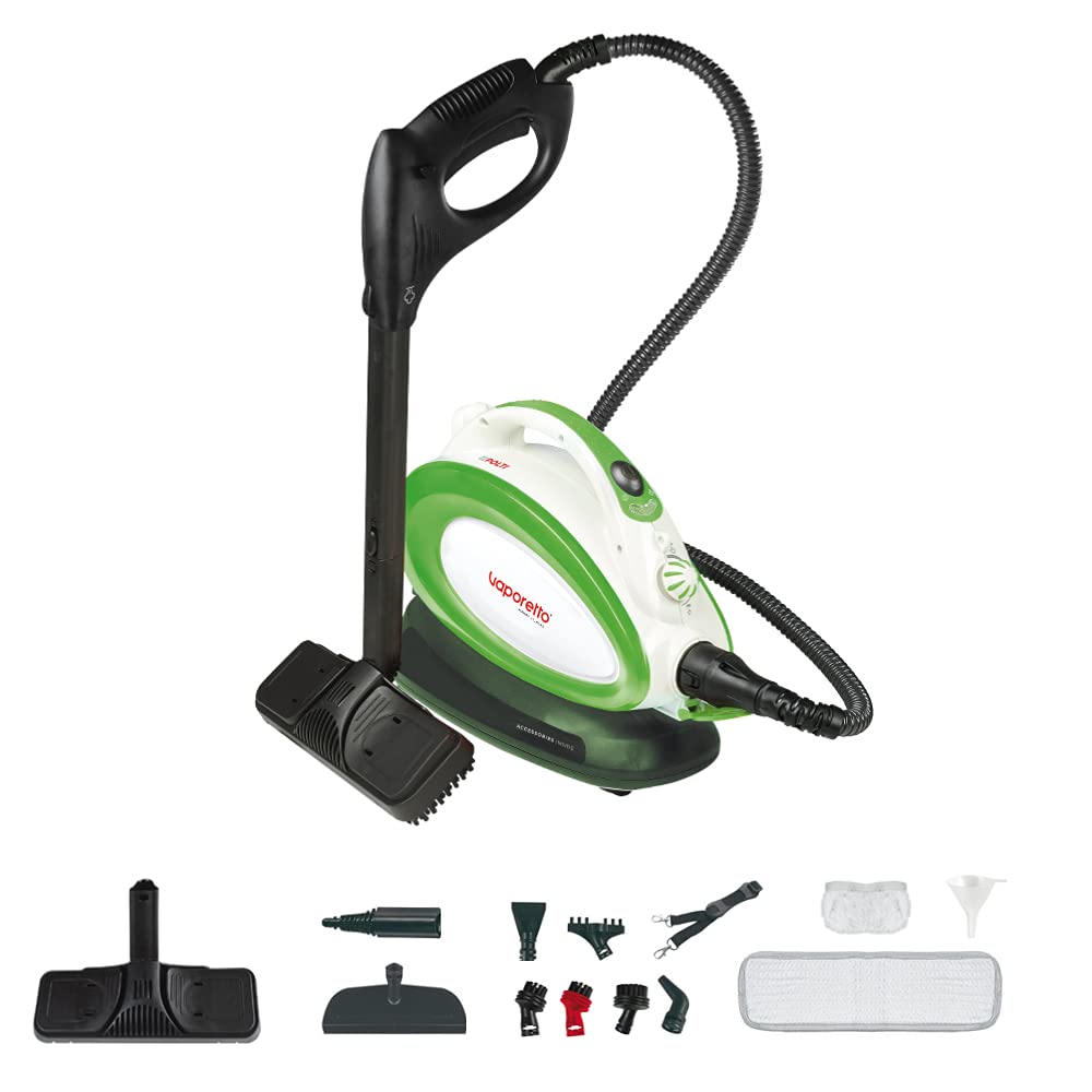 Polti Vaporetto Handy 25 Plus Steam Cleaner – 3.5 Bar – White/Green