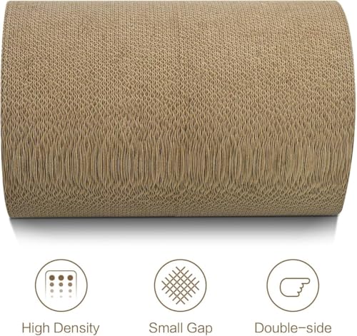 Aibuddy 2-Tier Tunnel Cat Scratcher | Reversible Cardboard Lounge Bed