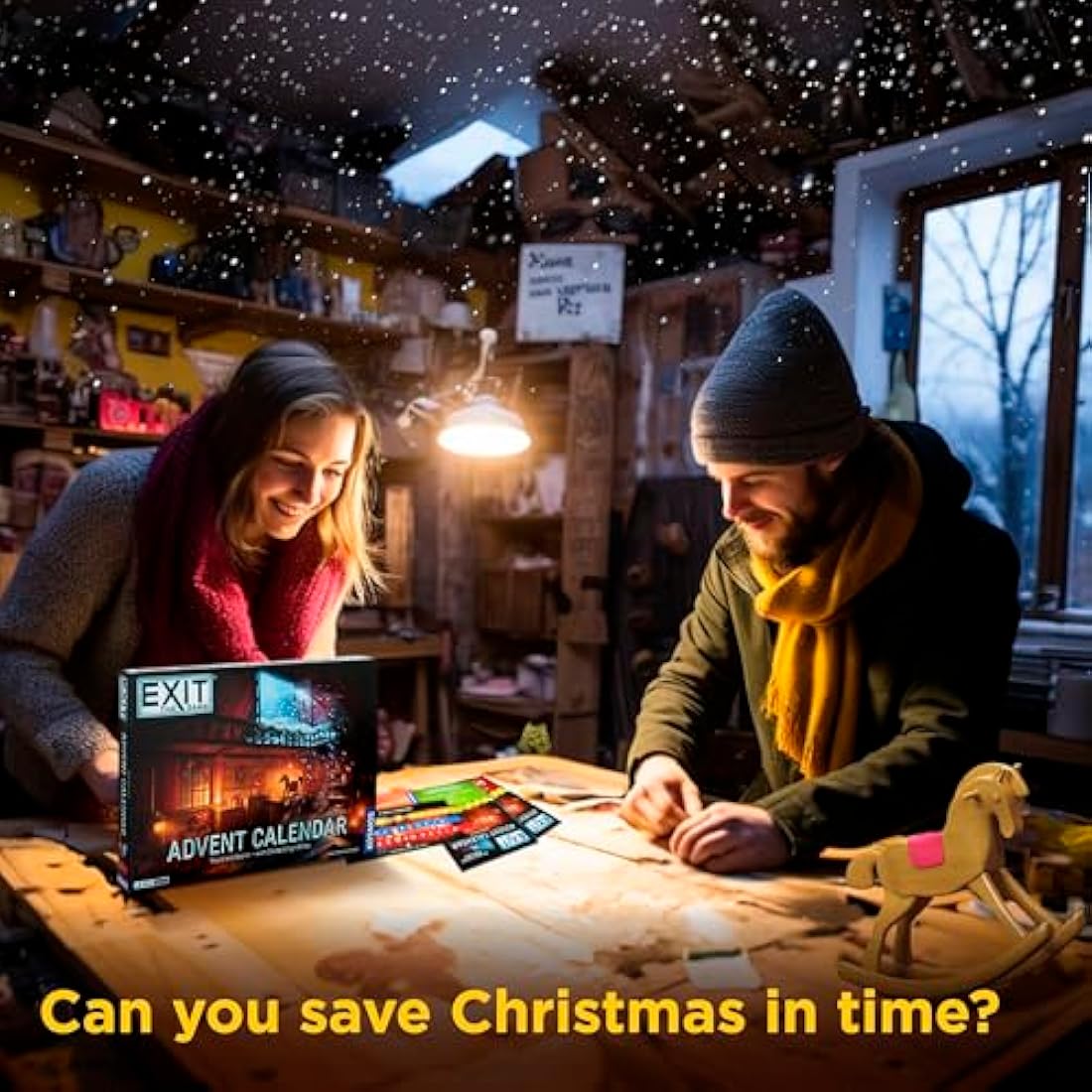 EXIT: The Silent Storm Advent Calendar – Escape Room Puzzle Game