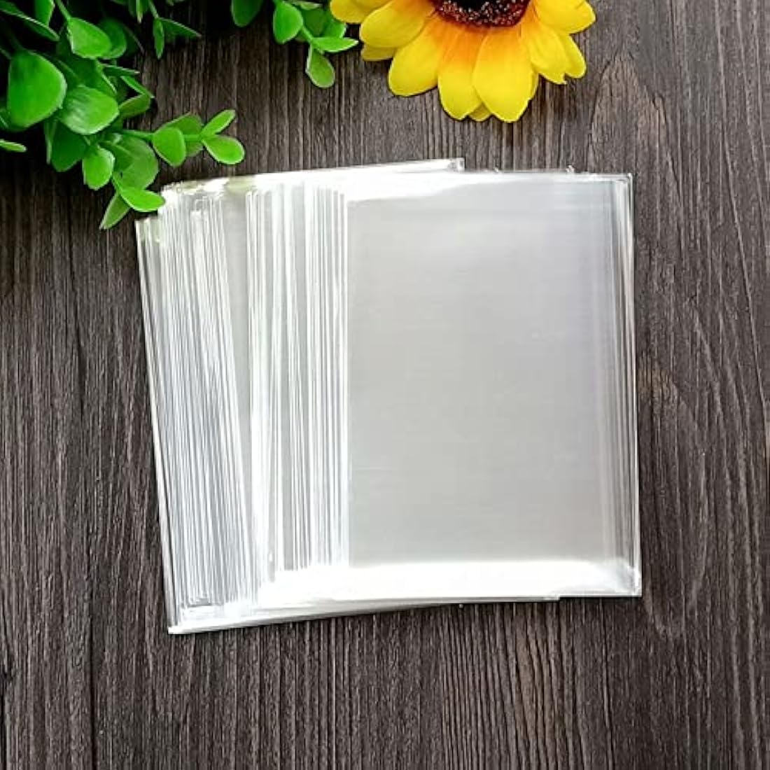 Sabco 100 Clear Cello Bags – 10x14" Food Safe Self Seal Display Bags