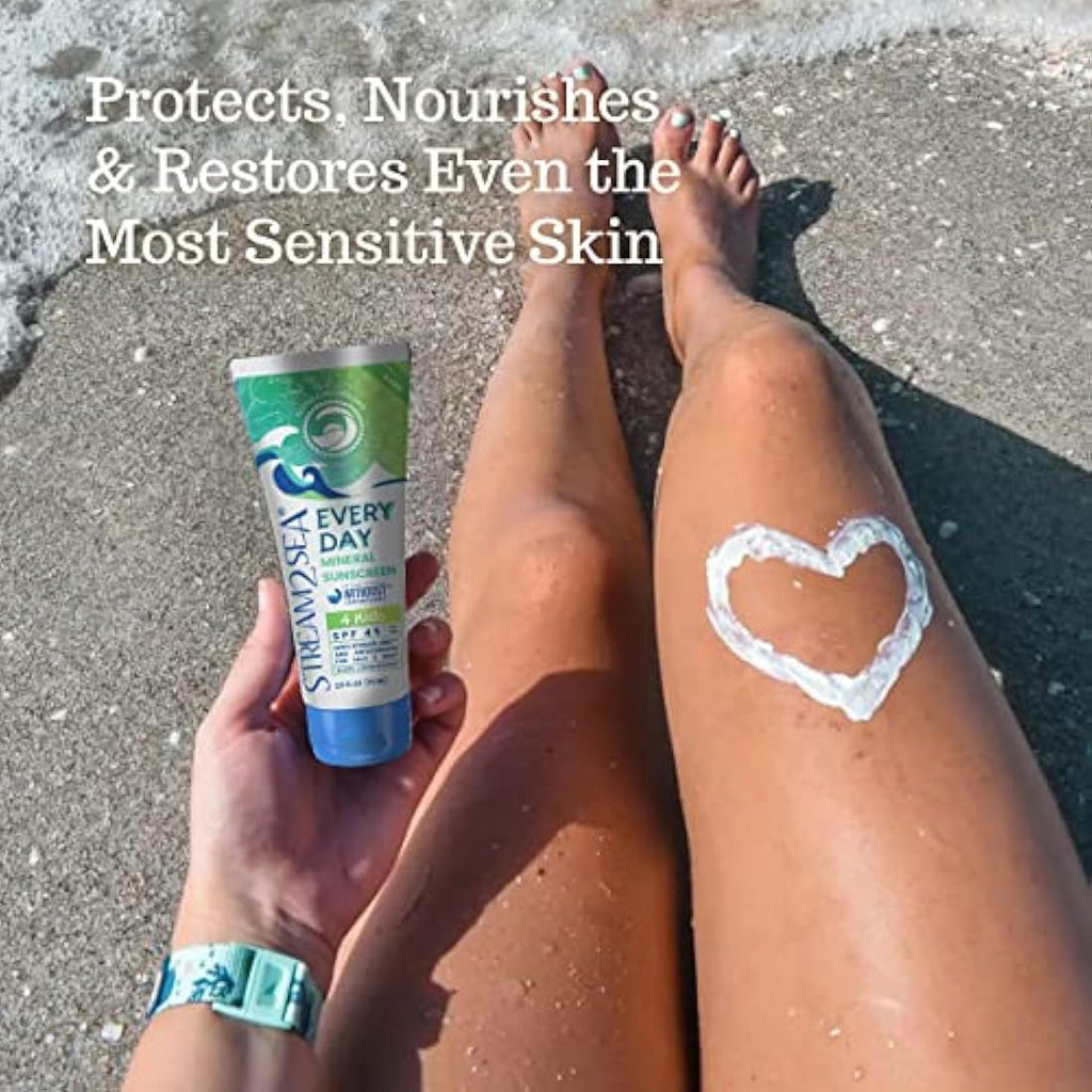 Kids Mineral Sunscreen SPF 45 – Reef Safe & Water Resistant