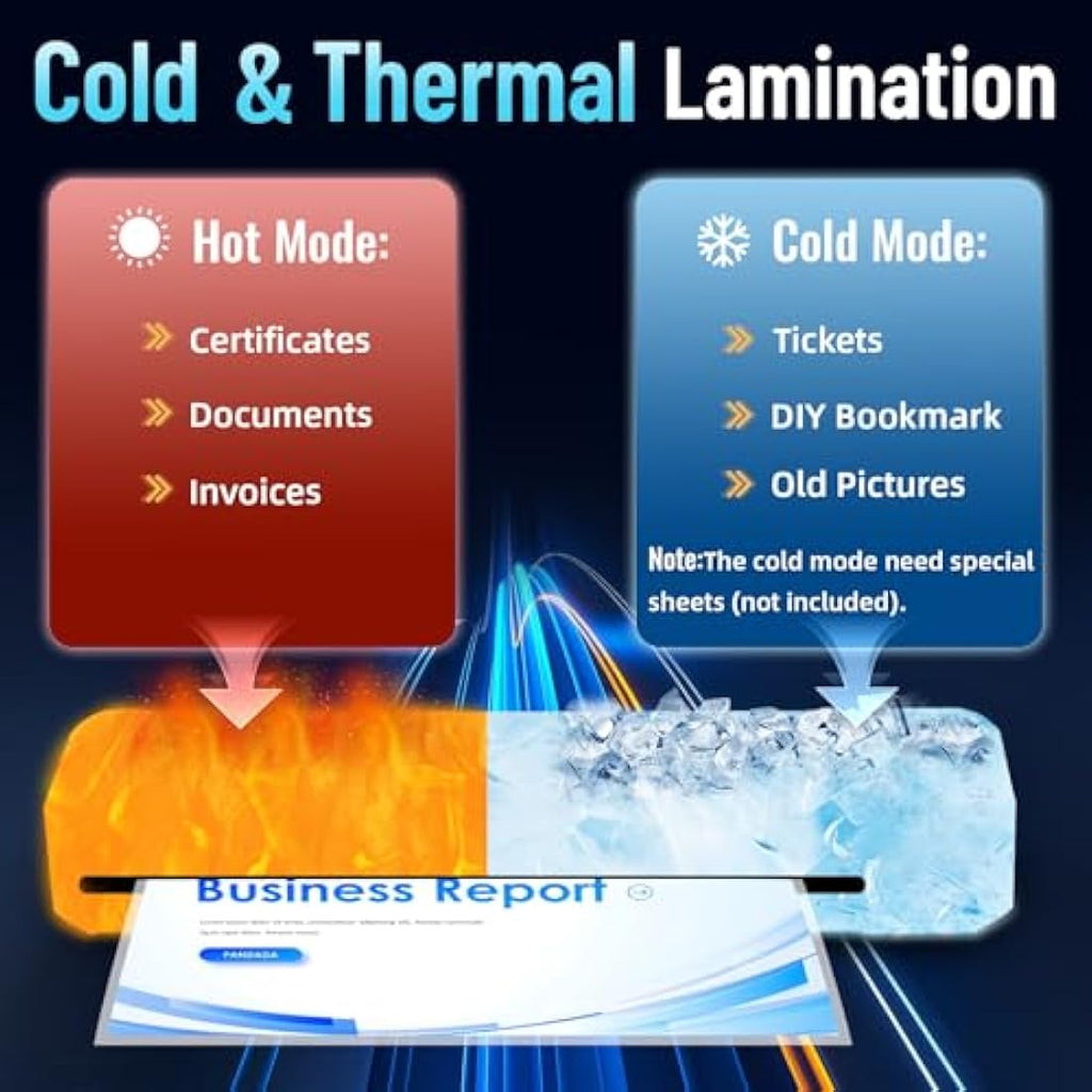 A3 Laminator Machine | 13" Thermal & Cold with 30 Sheets