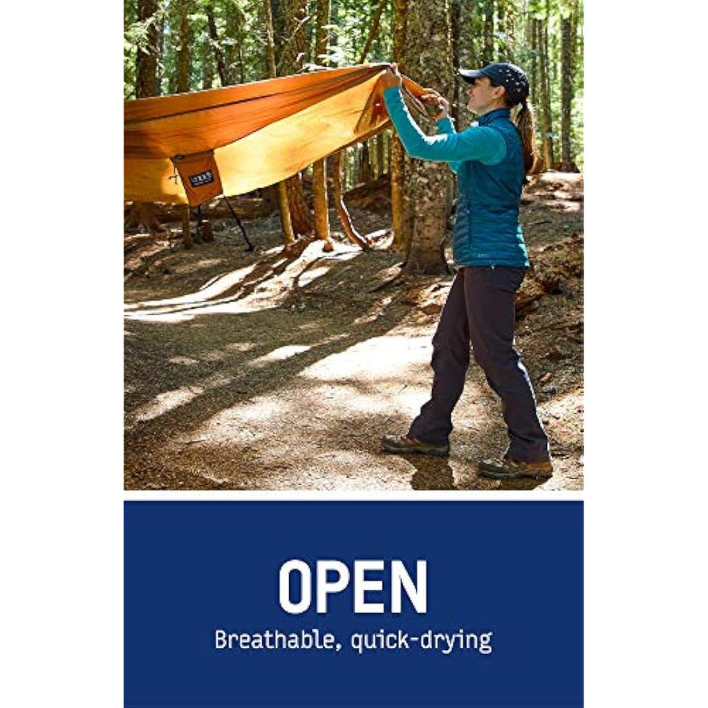 ENO SingleNest Hammock – Navy/Royal Breathable Nylon Camping Gear