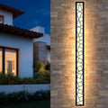 Modern LED Outdoor Wall Sconce | 48W IP65 Waterproof 150cm