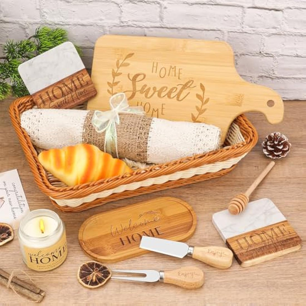 Jolof Store Housewarming Gift Basket – 11-Piece Boho New Home Gift Set