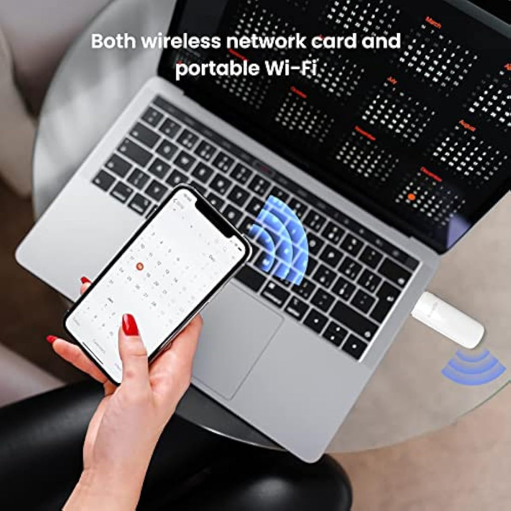 Tenda U18 AX1800 Wi-Fi 6 USB 3.0 Adapter – Dual Band MU-MIMO for PC