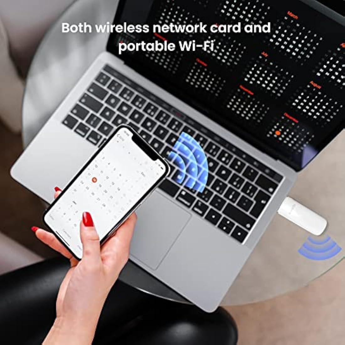 Tenda U18 AX1800 Wi-Fi 6 USB 3.0 Adapter – Dual Band MU-MIMO for PC