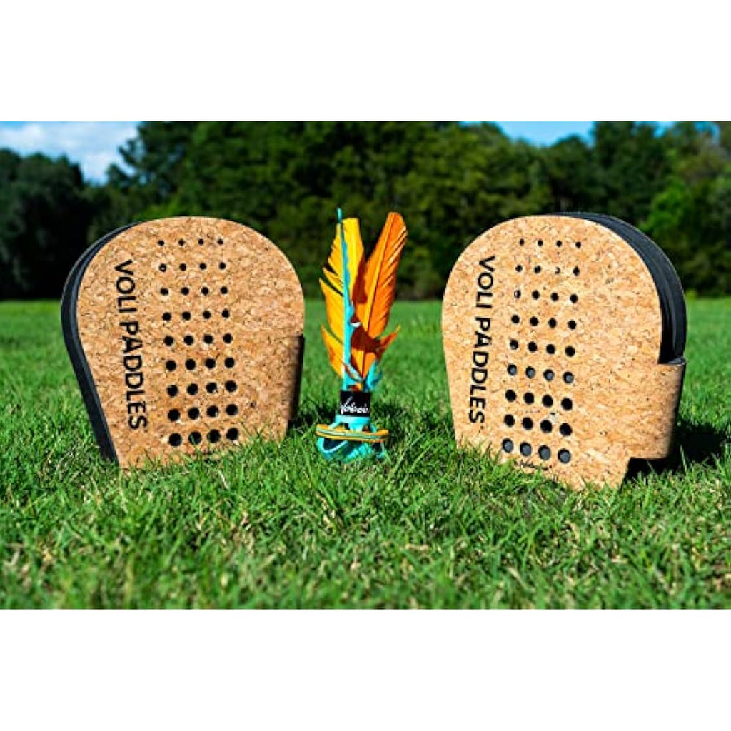 Waboba Voli Paddle Game – Portable Backyard Tennis Set with Shuttlecock