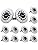Bowfar Solar Ground Lights – 12 LED Waterproof Garden Disk Lights, 12 Pack