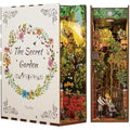 Tonecheer DIY Book Nook Kit – The Secret Garden 3D Wooden Puzzle with LED