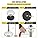 Silver Stanchion Posts - 4 Pack Queue Barriers with Red Velvet Rope