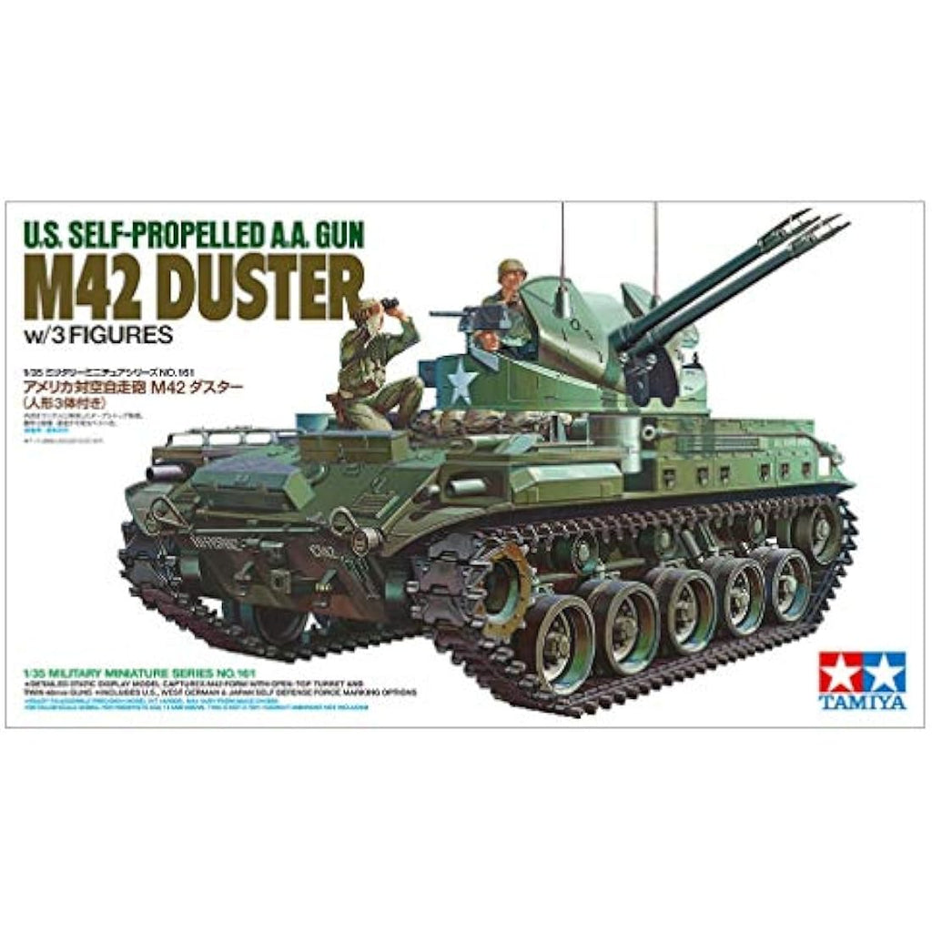 Tamiya 1:35 US Flak Tank M42 Duster Military Plastic Model Kit