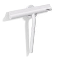 Minismus Shower Squeegee with Magnetic Holder – 21cm Silicone, White