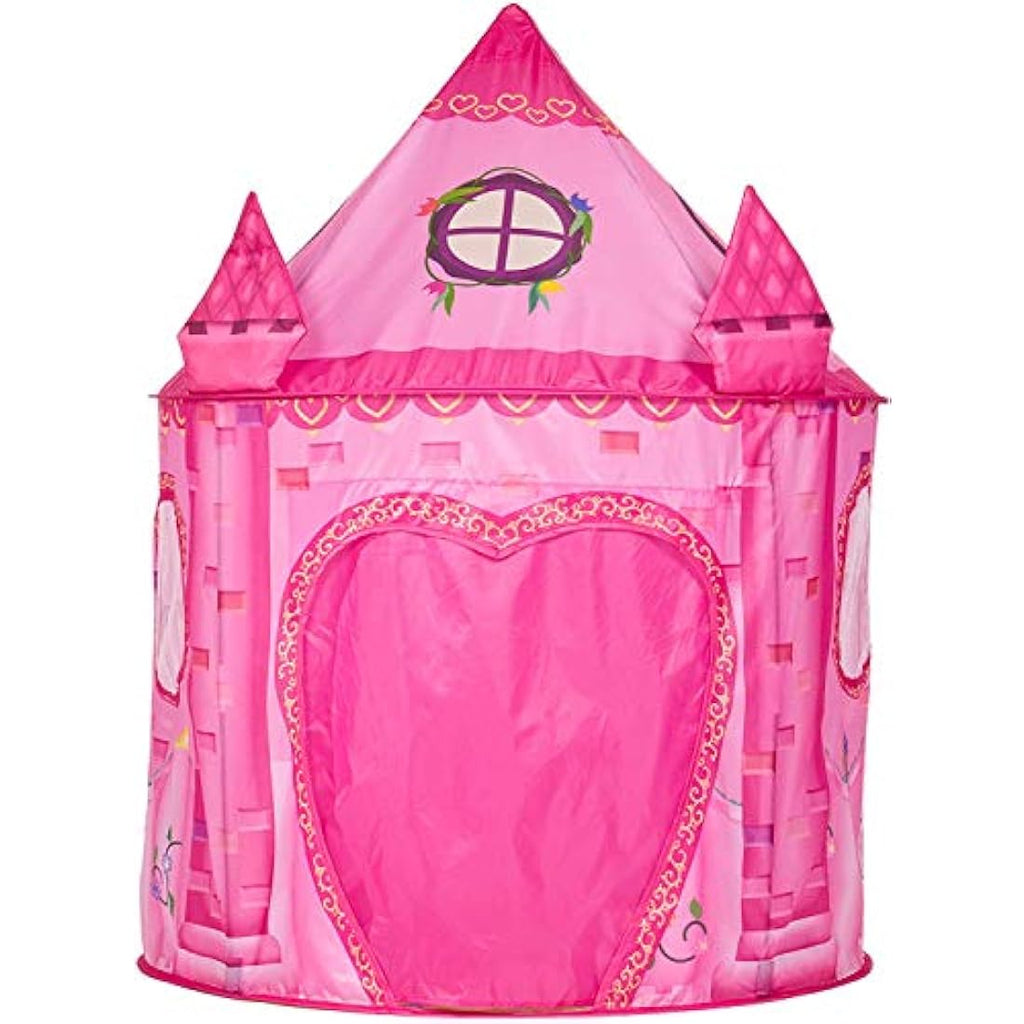 Benebomo Pink Princess Castle Play Tent – Indoor Kids Playhouse