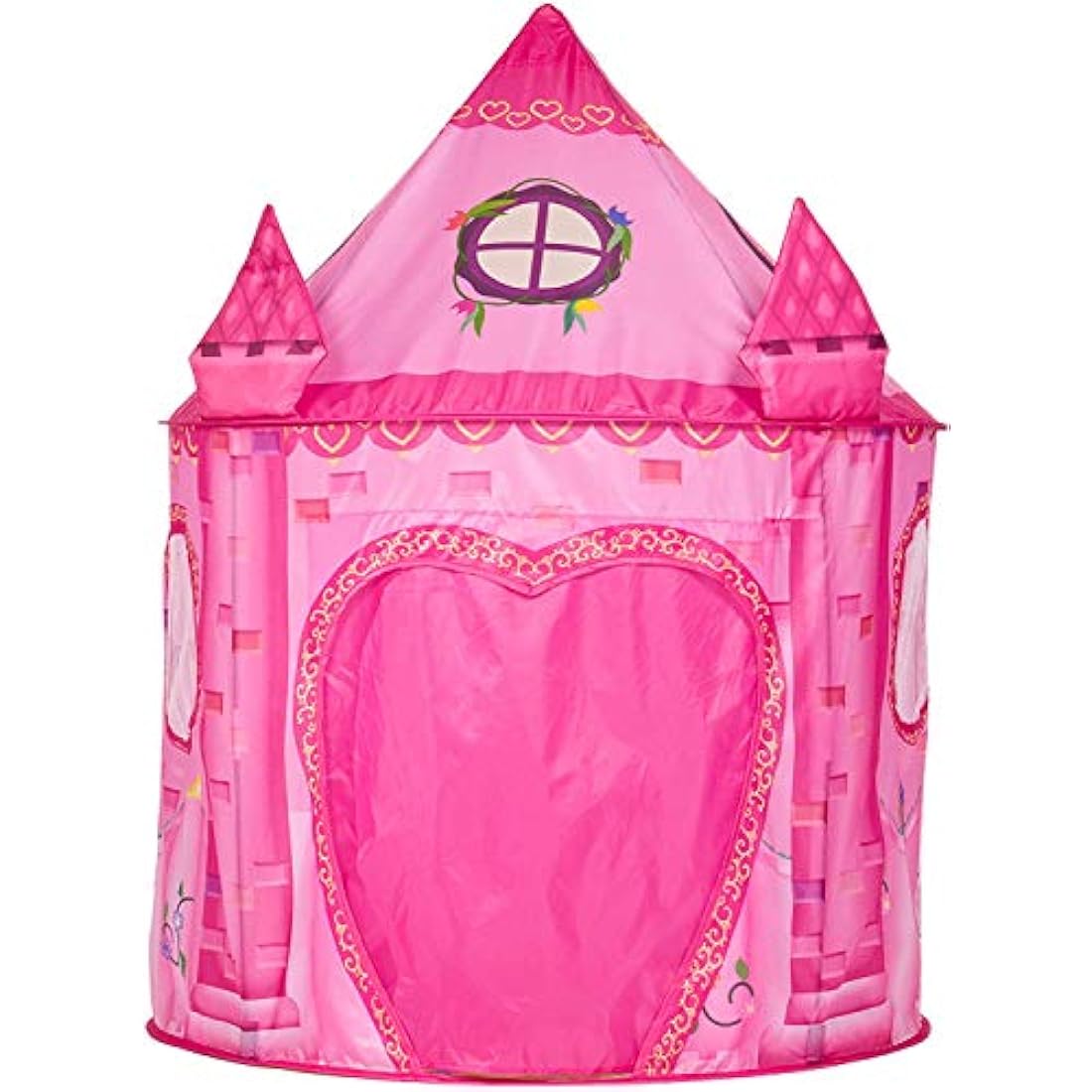 Benebomo Pink Princess Castle Play Tent – Indoor Kids Playhouse