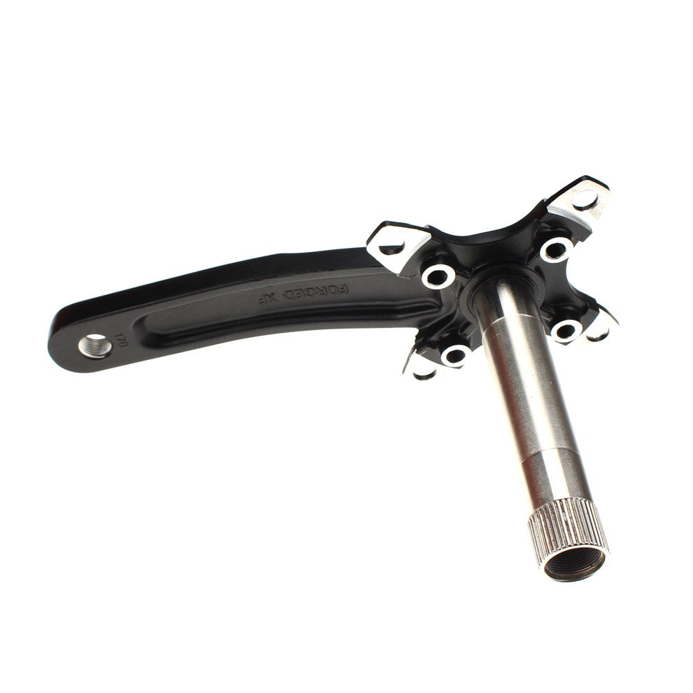 FOMTOR 104 BCD Mountain Bike Crankset | 170mm Crank Arm with BB - Black