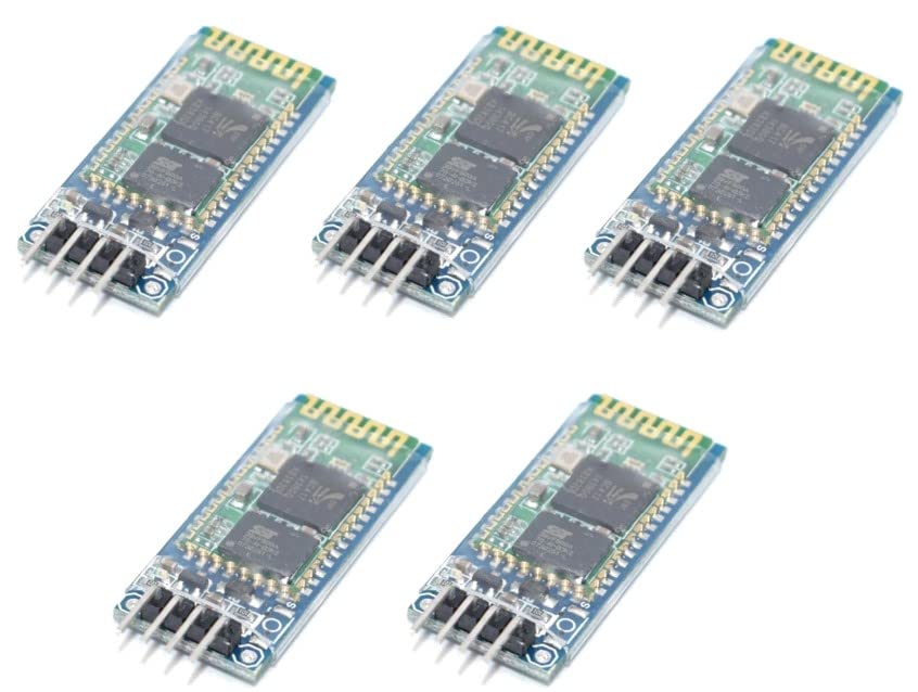 TECNOULAB HC-06 Bluetooth Wireless Serial Transceiver Module - 5pcs Pack