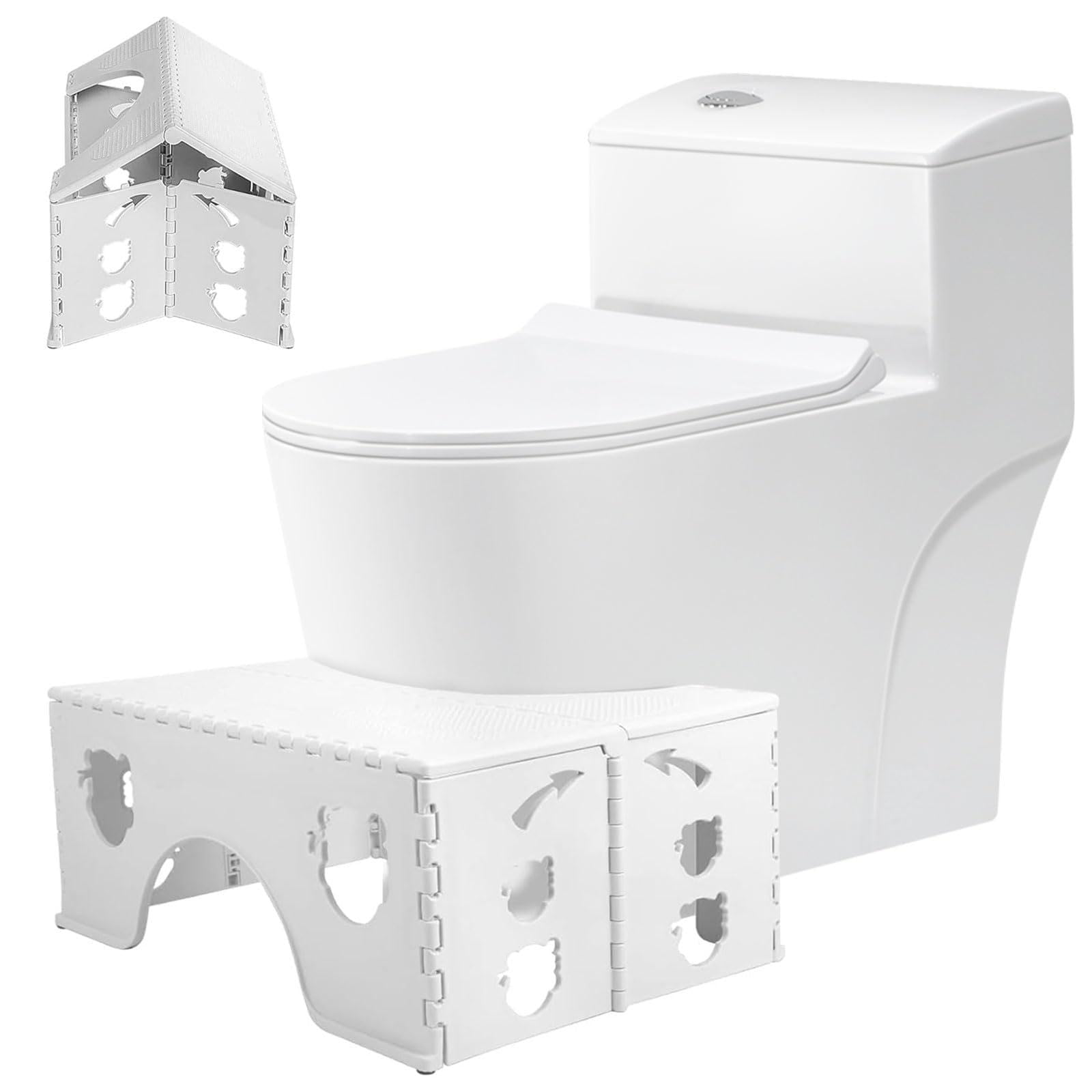 Jolof Store Foldable Toilet Stool | 7-Inch Ergonomic Squatting Stool