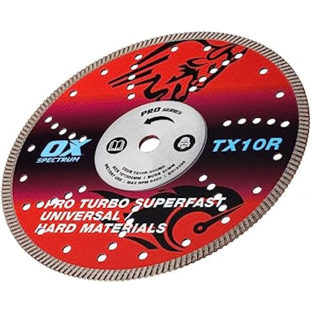 OX Tools Spectrum Superior Turbo Diamond Blade - 300/20mm Multi-Steel