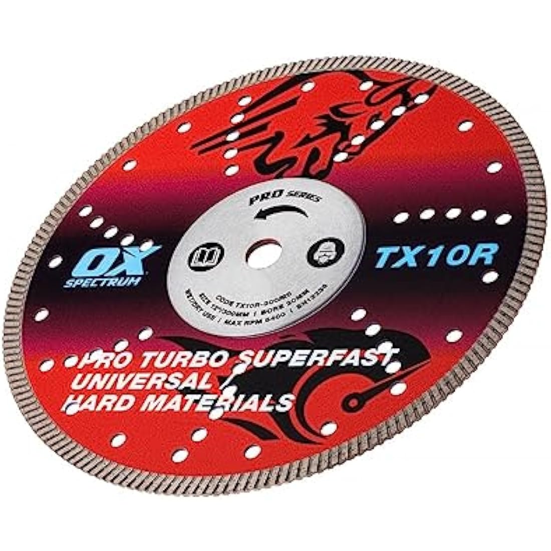 OX Tools Spectrum Superior Turbo Diamond Blade - 300/20mm Multi-Steel