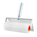 QWORK 10" Spiked Epoxy Floor Roller with Splash Guard for Bubble Removal