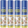 Flea Killer Spray | 4 x 200ml Household Insecticide Aerosol