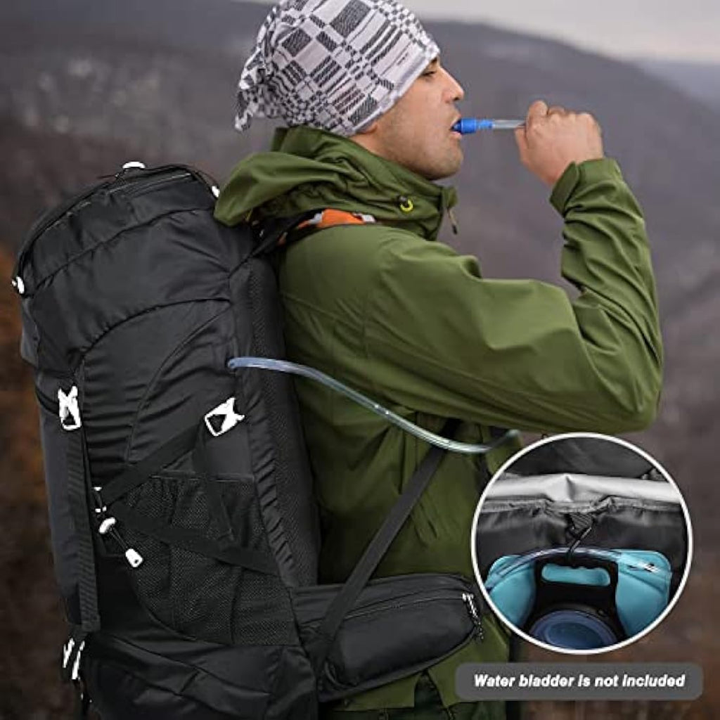 HOMIEE 50L Waterproof Hiking Backpack – Lightweight Trekking Rucksack