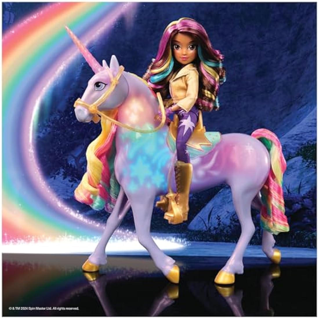 Unicorn Academy Sophia & Wildstar Interactive Light-up Toy Set
