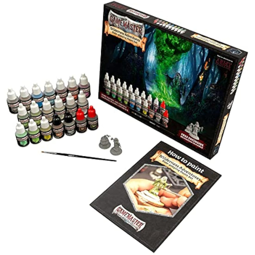 The Army Painter GameMaster Wilderness Paint Set - 20 Acrylic Paints