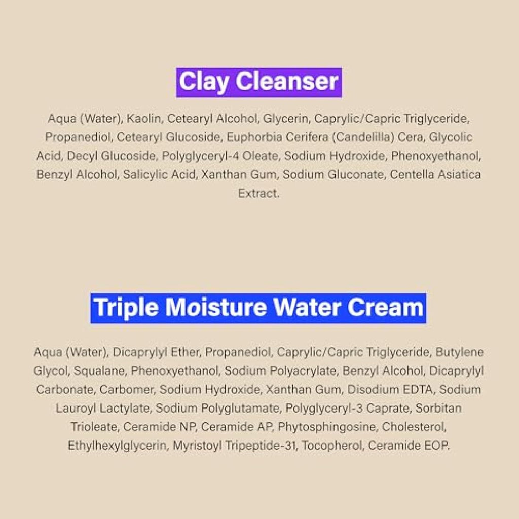 Coats Blemish Defence Duo – Clay Cleanser & Water Cream for Oily Skin