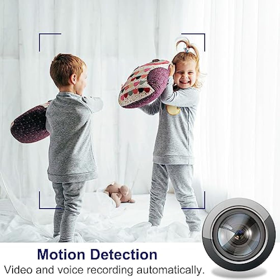 OTADUG Spy Camera Bluetooth Speaker | 1080P HD Hidden Nanny Cam