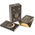 Jolof Store Gold Foil Tarot Cards with Guidebook - Mystical Deck