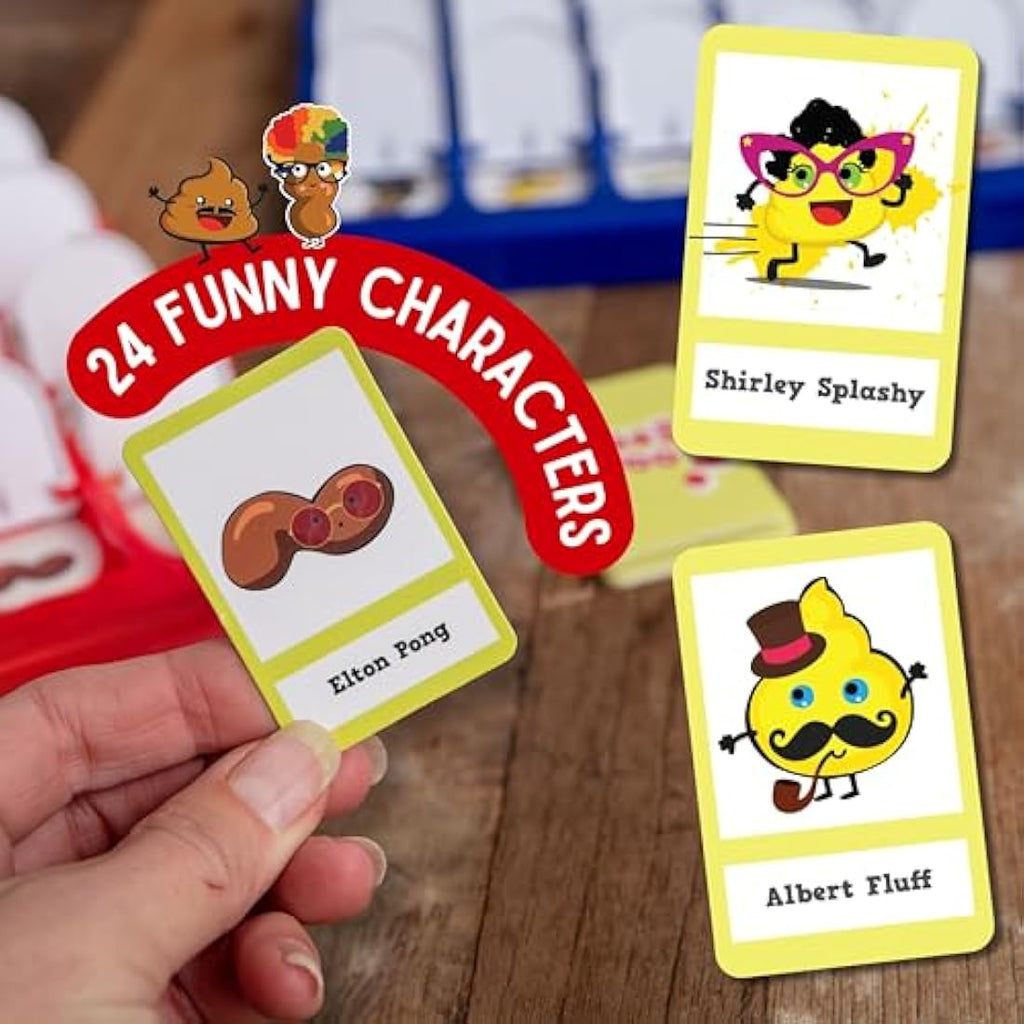 Boxer Gifts Guess Poo Game – Funny Poop Themed Family Board Game