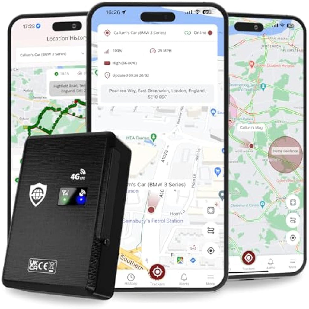 SafeTag Mag 4G Magnetic GPS Tracker – 4G LTE Real-Time Vehicle Security