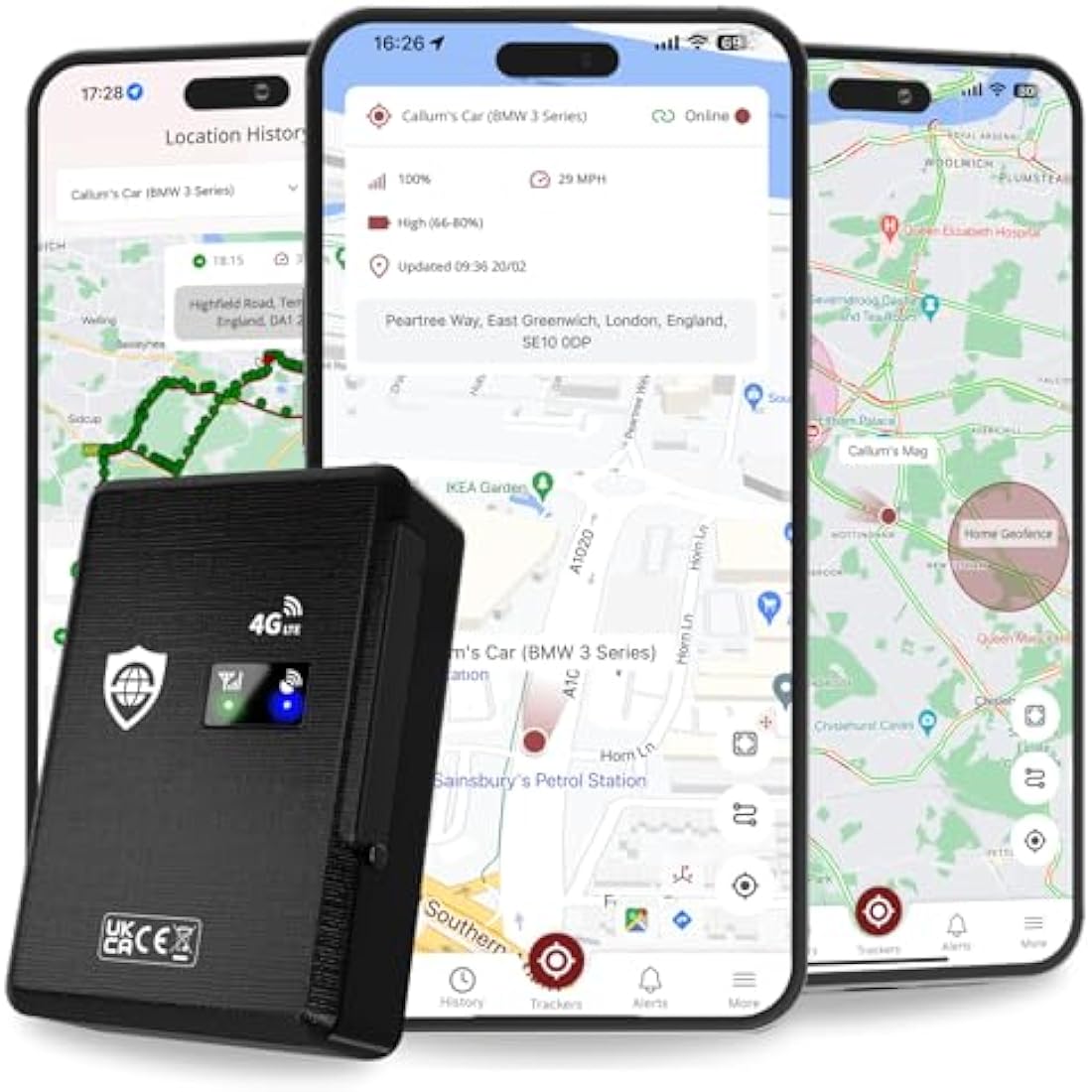SafeTag Mag 4G Magnetic GPS Tracker – 4G LTE Real-Time Vehicle Security