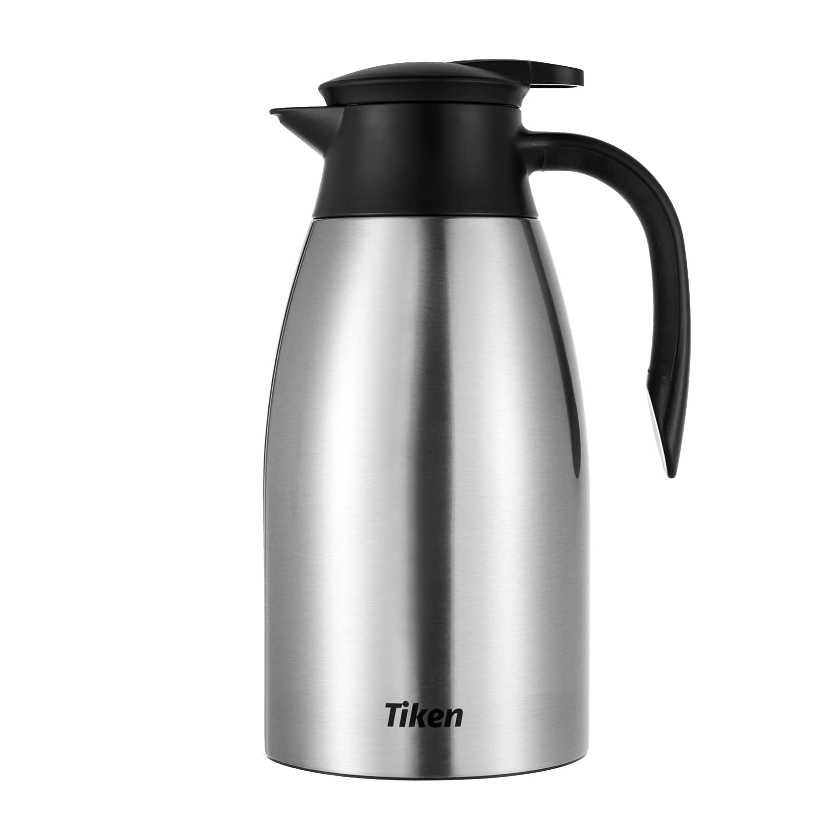 Tiken 2.5L Thermal Coffee Carafe – Stainless Steel Vacuum Insulated Jug