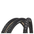 Panaracer GravelKing Slick+ TLC Folding Tyre - Black/Brown, 700 x 35c