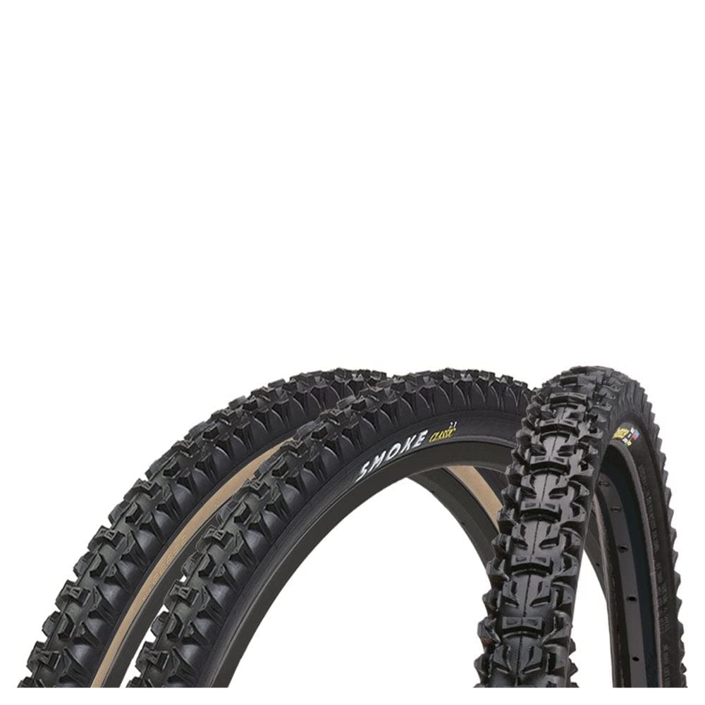 Panaracer GravelKing Slick+ TLC Folding Tyre - Black/Brown, 700 x 35c