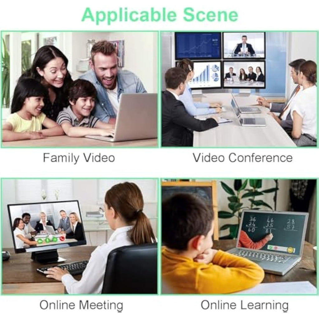 Monodeal USB Conference Microphone | Omnidirectional Mic with Mute Button