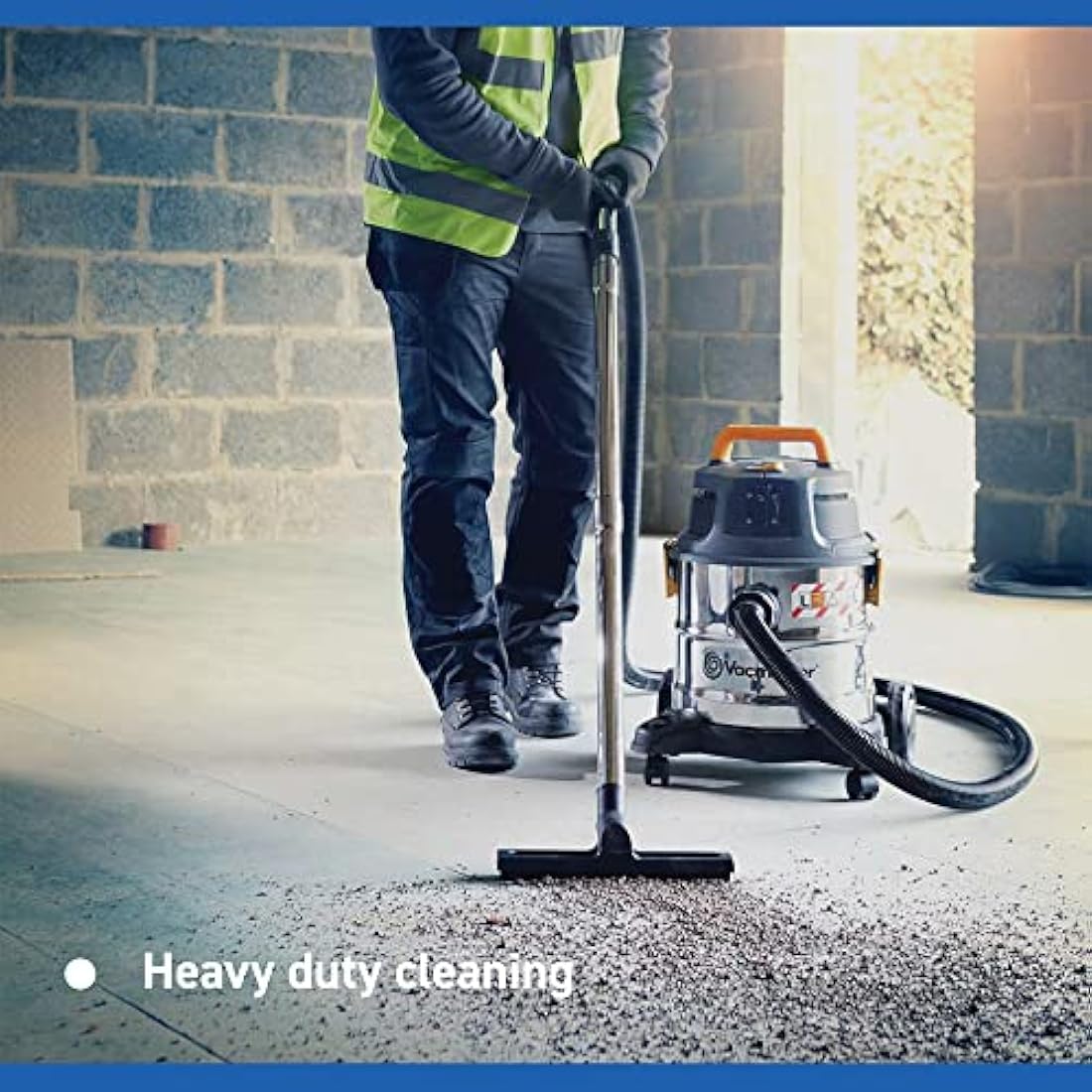 Vacmaster 20L L-Class Dust Extractor | 1600W Wet & Dry Vacuum with HEPA 13