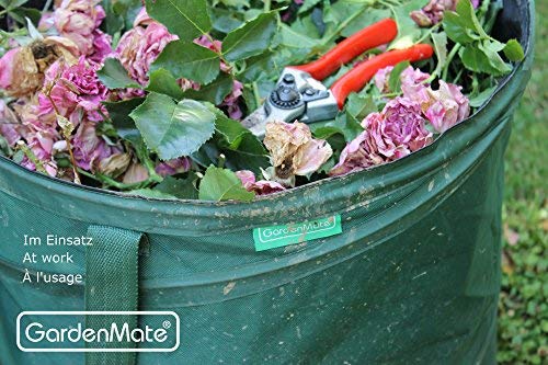 GardenMate 3-Pack 85L Pop-Up Garden Waste Bags - 600D Oxford Polyester
